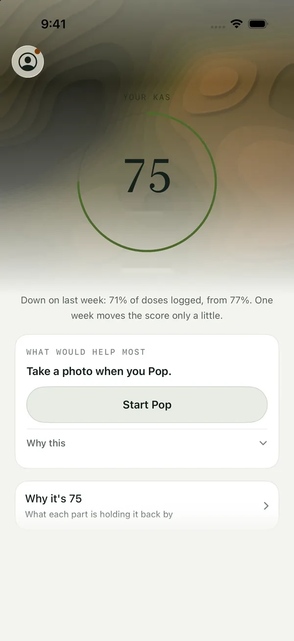 Sara’s KAS in POP by Kwelio, with what would help most